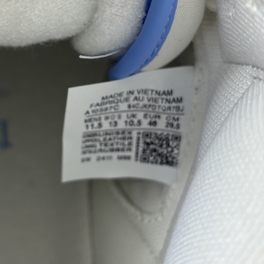 Rare! Men's 11.5 Converse Weapon A10597C Hi-Tops 'Carolina Blue' New (M3) - Picture 7 of 14